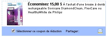 coupon rabais Philips 