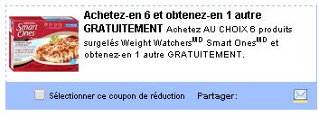 Coupon rabais SmartOnes