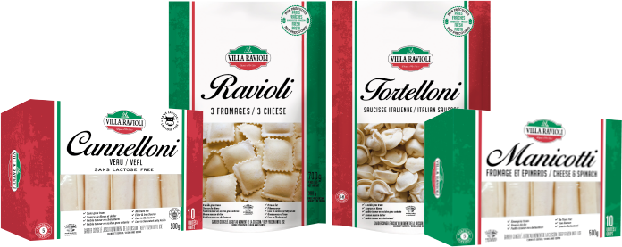 coupon rabais Villa Ravioli sur les pâtes surgelées